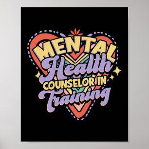 Poster Conselheiro De Saúde Mental No Treinamento - Saúde