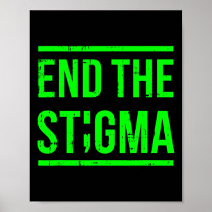 Poster Conselheiro do Guerreiro Stigma Mental Health Awar