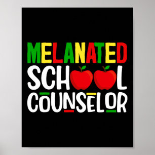 Poster Conselheiro Escolar Melanizado História Negra Afri