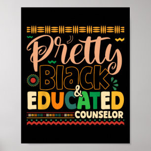 Poster Conselheiro Preto Bonito E Educado História Negra