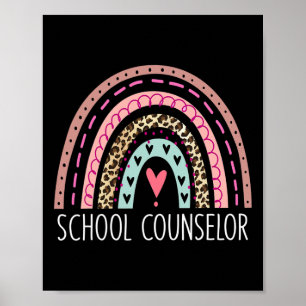 Poster Conselheiro Rainbow Aconselhando De Volta À Escola