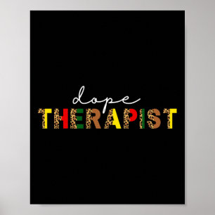 Poster Conselheiro terapêutico farmacêutico Leopard Impri