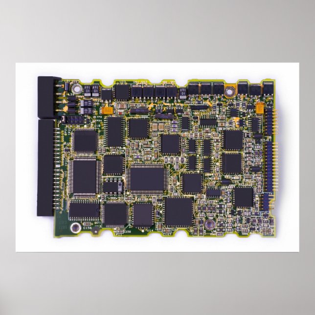 Poster conselho de circuito eletrônico (Frente)