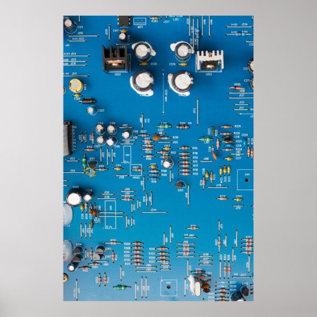 Poster Conselho de circuito eletrônico (Frente)