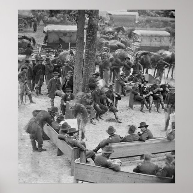 Pôster Conselho de Guerra (Civil), 1864 (Frente)