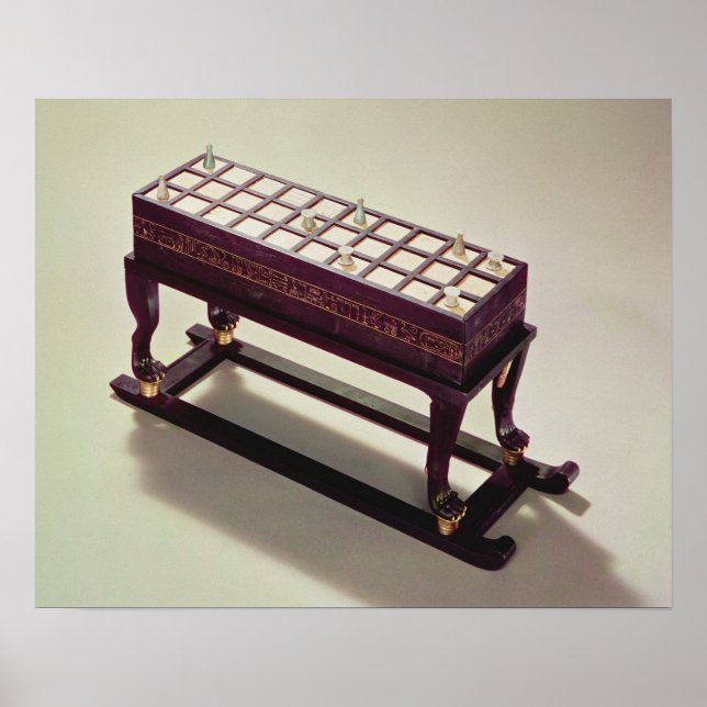 Poster Conselho de jogos, da Tutankhamun (Frente)