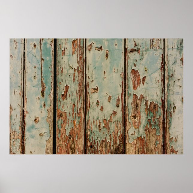 Poster Conselho de madeira bege e castanho (Frente)