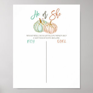 Poster Conselho de Votação de Pumpkin