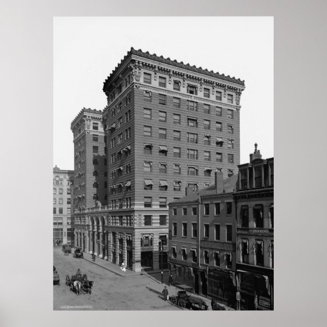 Poster Conselho do edifício comercial (Frente)