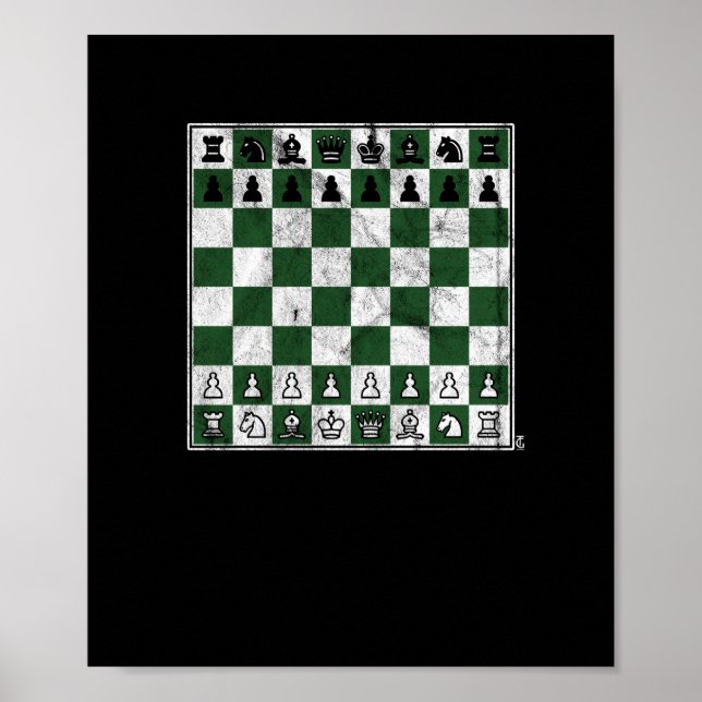 Poster Conselho Vintage Chess Incrível - Incrível (Frente)