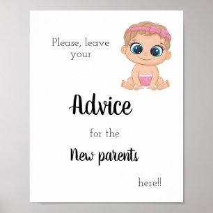 Poster Conselhos para a Menina dos Novos Pais