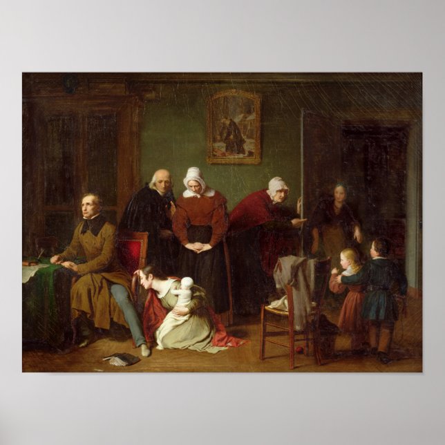 Poster Consequências da Sedução, 1824 (Frente)