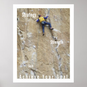 Pôster Consiga seu objetivo