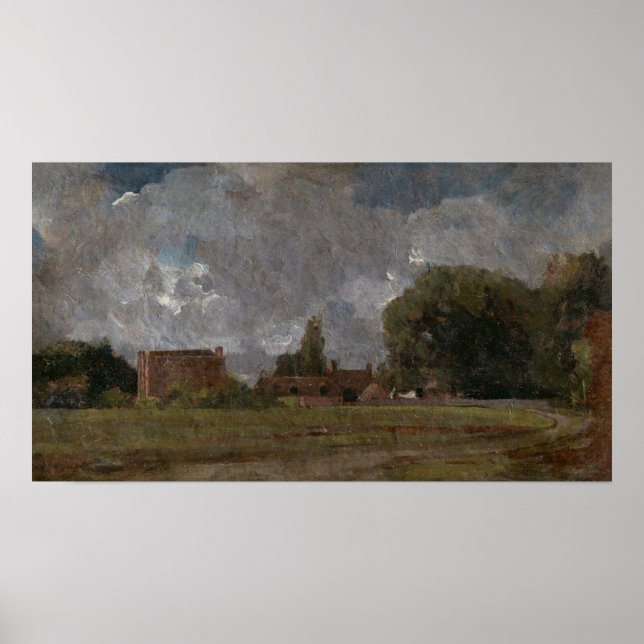 Poster Constable - Casa de Golding East Bergholt (Frente)