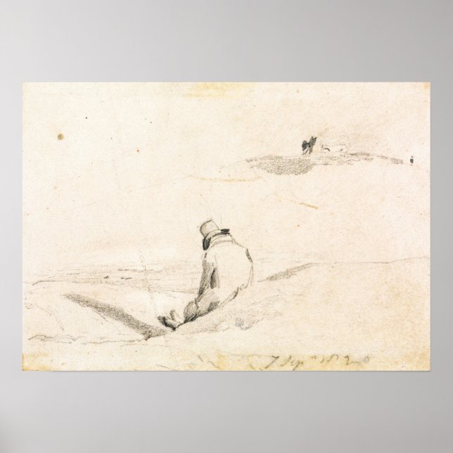 Poster Constable - Hampstead Heath (Frente)