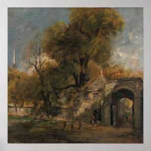 Poster Constable - Harnham Gate, Salisbury