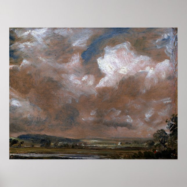Poster Constable - Harnham Ridge Salisbury (Frente)