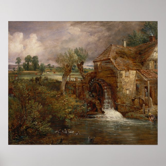 Poster Constable - Parham Mill Gillingham (Frente)