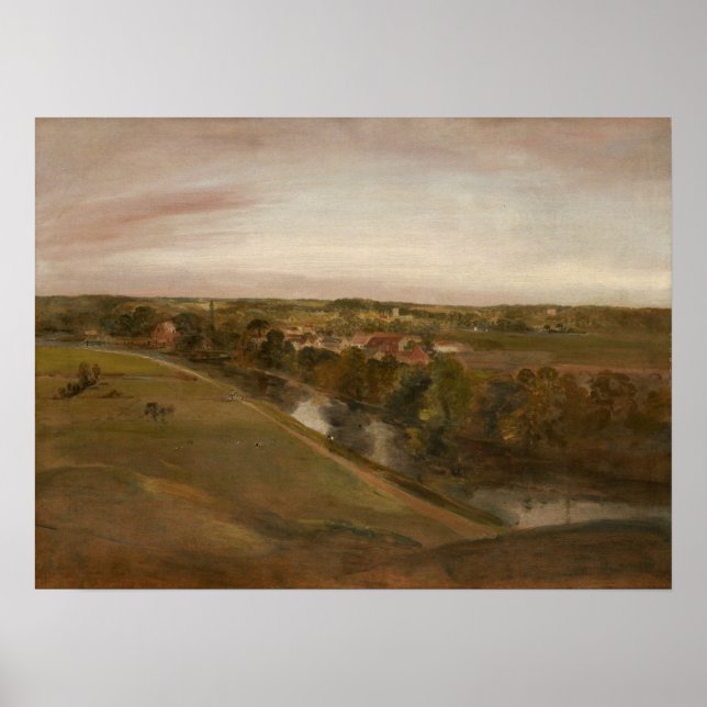 Poster Constable - Stratford Saint Mary (Frente)
