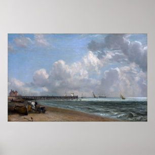 Poster Constable - Yarmouth Jetty