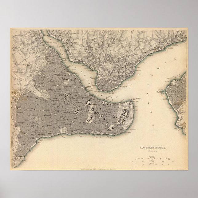 Pôster Constantinopla Stambool (Frente)