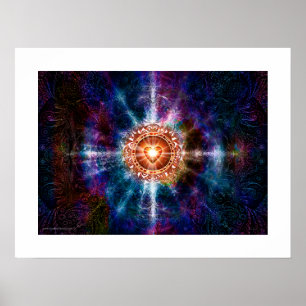 Poster Constelação 2 do coração