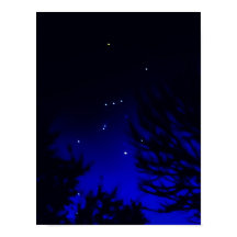 Constelação Brilhante de Órion com Betelgeuse Star