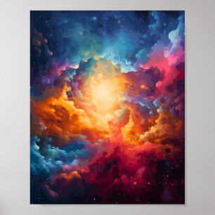 Poster Constelação cósmica