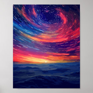 Poster Constelação cósmica