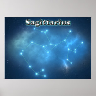 Pôster constelação Sagittarius
