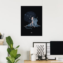 Poster CONSTELLATION LYNX por Alexandra Dikaia