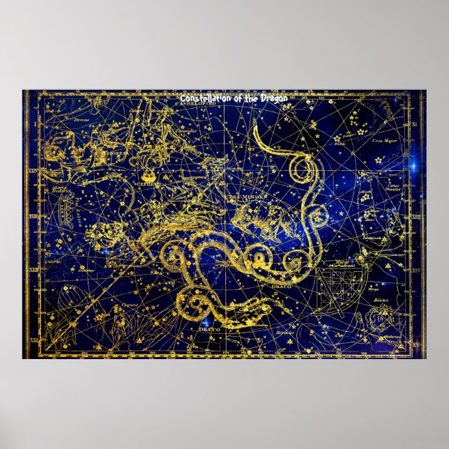 Poster Constellation of the Dragon (Frente)