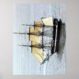 Poster Constituição de USS na máscara completa