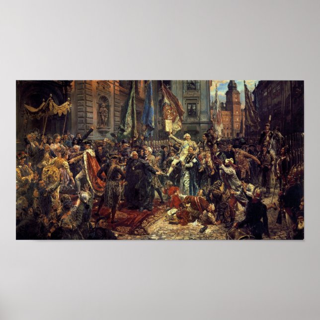 Pôster Constituição polonesa (Frente)