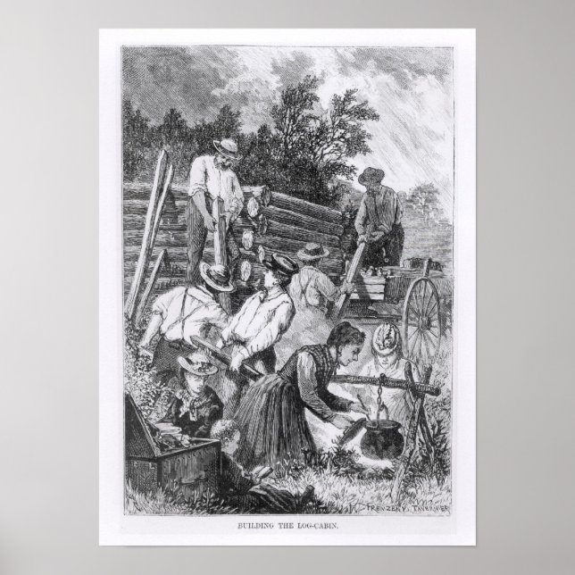 Poster Construção da Cabina de Log (Frente)