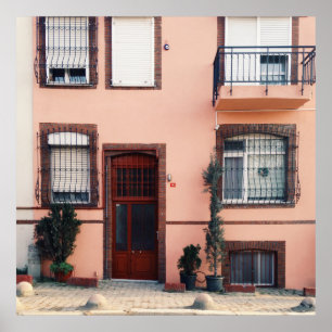 POSTER CONSTRUÇÃO DE PINK E DE CONCRETOS VERMELHOS
