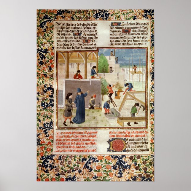 Pôster Construção de uma casa (Frente)