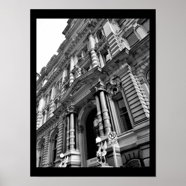 Pôster Construção decorativa (Frente)