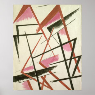 Poster Construção Linear, c.1921 (buache no papel)