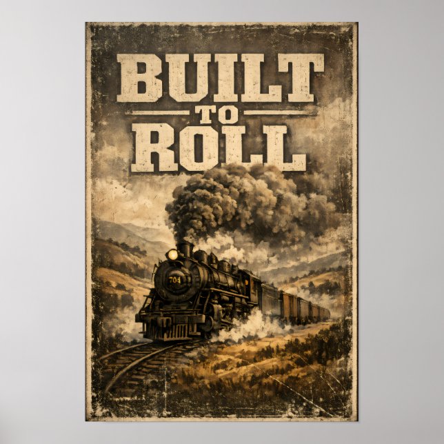 Poster Construído para Rolar (Frente)