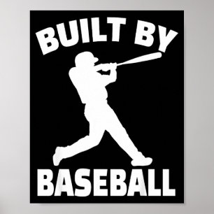 Poster Construído Por Beisebol Engraçado Beisebol Para Ho