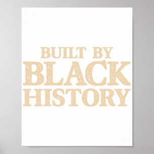 Poster Construído por Black History African American Blac
