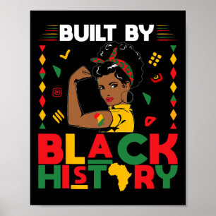 Poster Construído por História Negra Mês Forte Orgulho Af