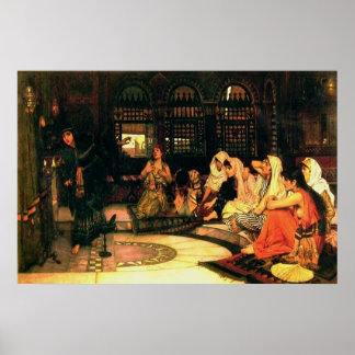 Poster Consulting the Oracle (1882)~ Fine Art Canvas
