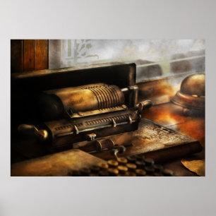 Poster Contabilista - A Máquina de Adição