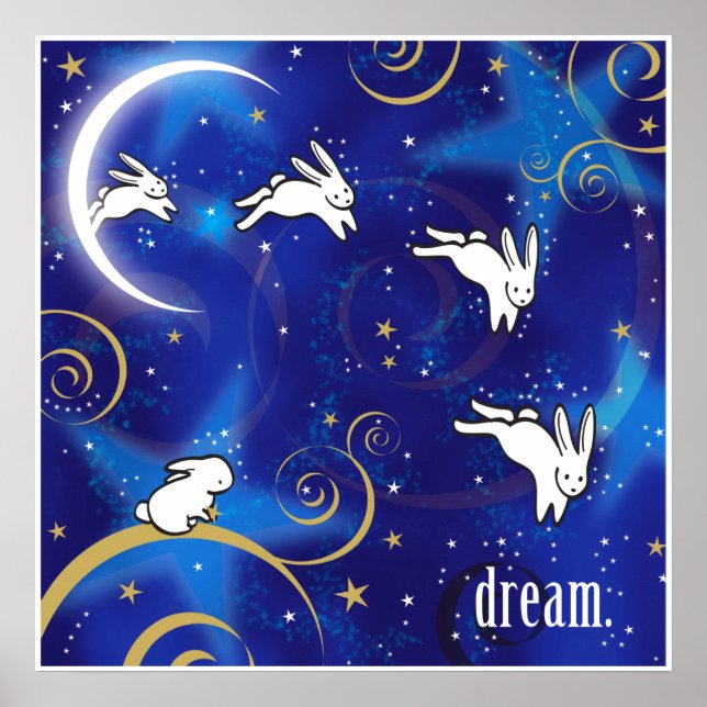 Pôster Contagem de Bunnies (Frente)