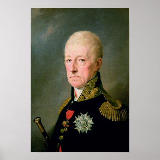 Pôster Contagem Wenzei Anton von Kaunitz (Frente)