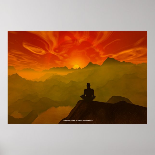 Pôster Contemplação (Frente)