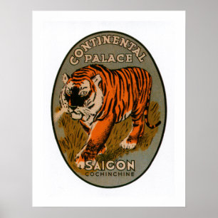 Poster Continental Palace Hotel Saigon (canvas)