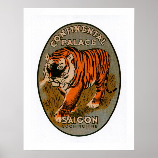 Poster Continental Palace Hotel Saigon (canvas) (Frente)